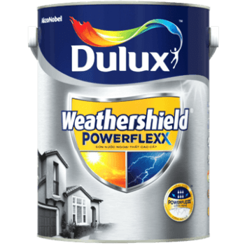 Sơn ngoại thất Dulux Weathershield PowerFlexx